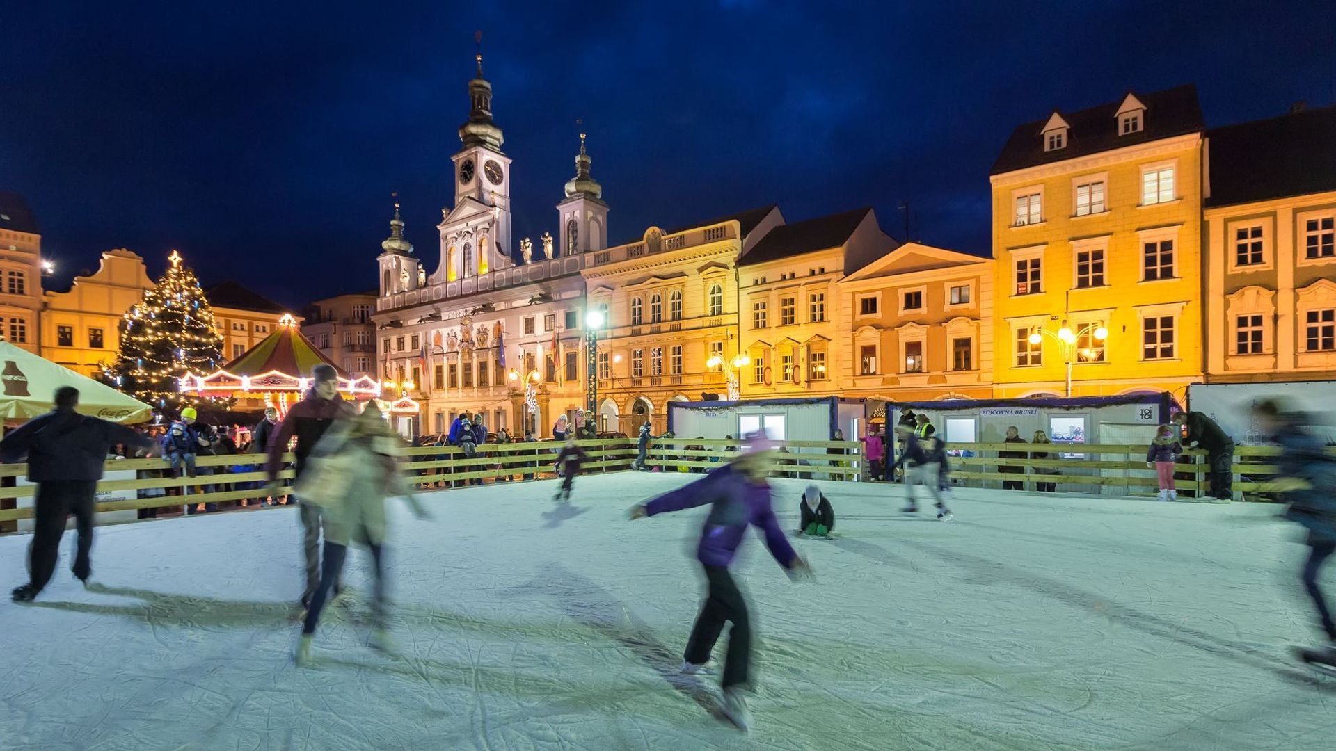 Pista de patinaje sobre hielo