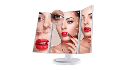 los mejores espejos para maquillaje con luz LED