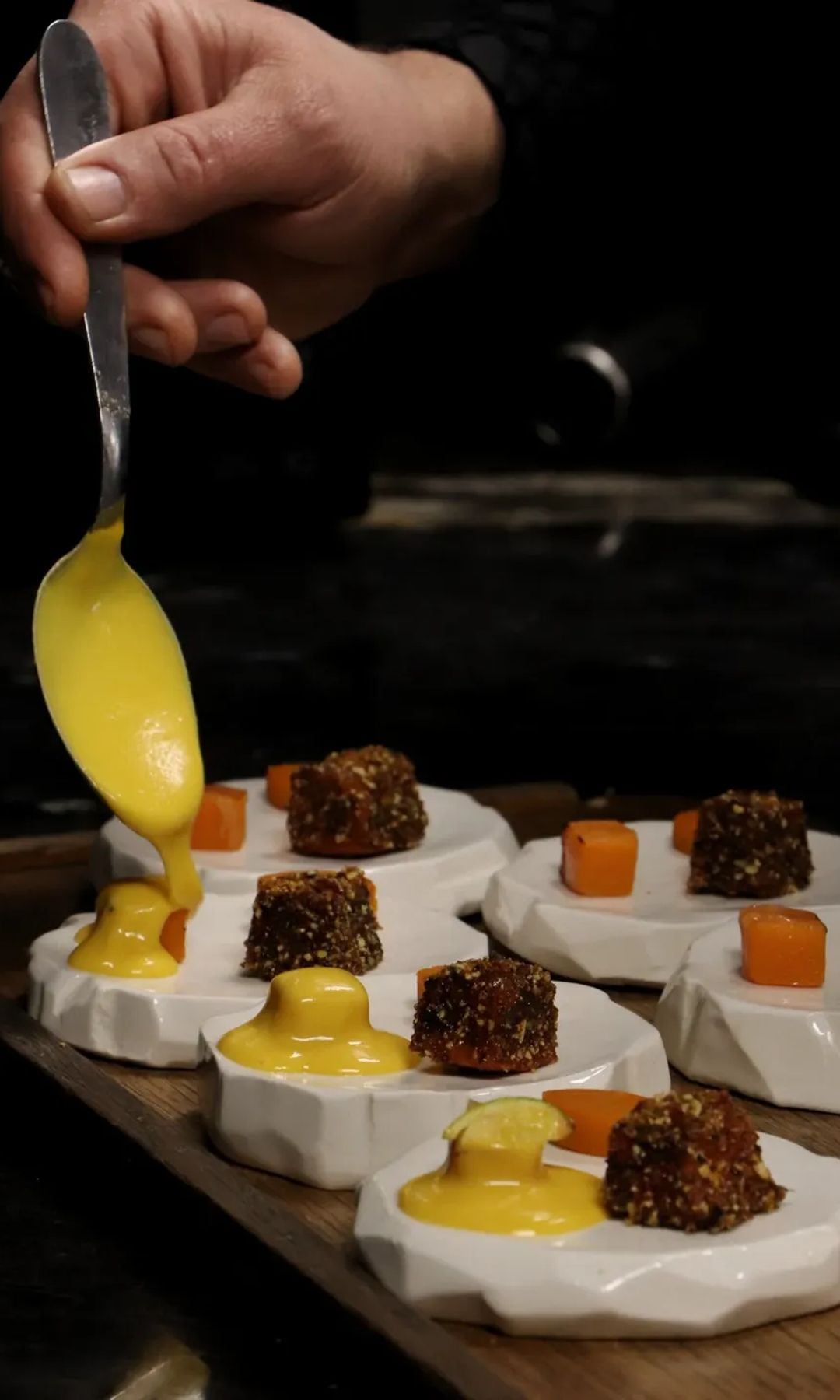 Jérémie Galvan, chef del restaurante 220 BPM, Lyon, Francia