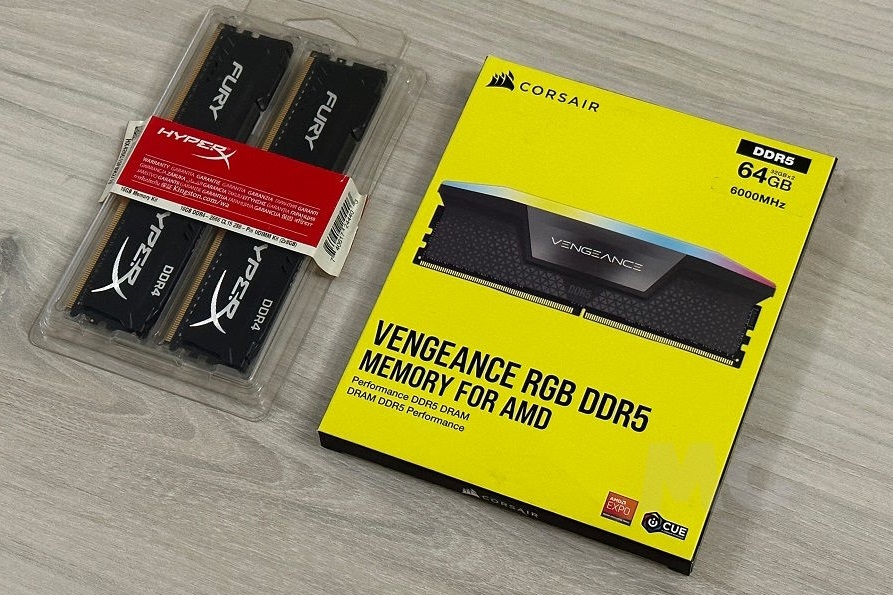 DDR4 y DDR5