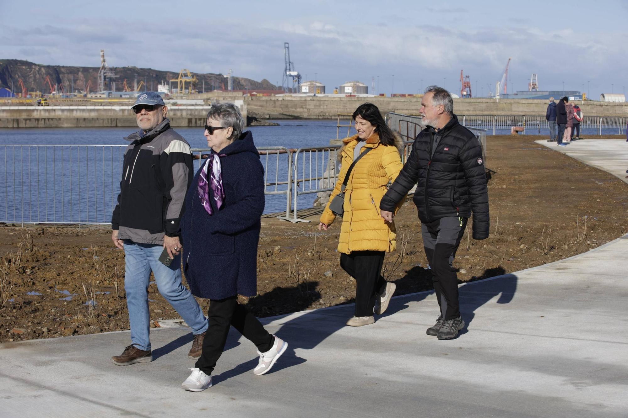 El Paseo Naval de Gijón ya está abierto a la ciudadanía (en imágenes)