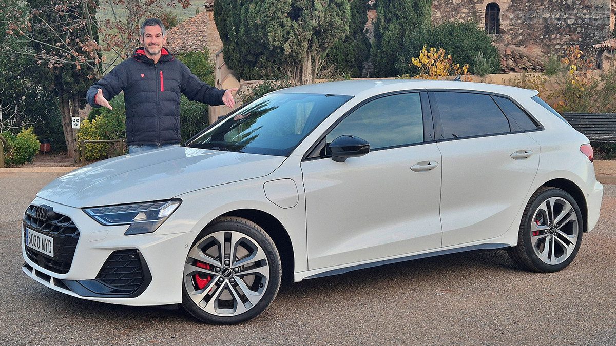 Audi A3 Sportback TFSIe 2025: Meioras en su sistema PHEV