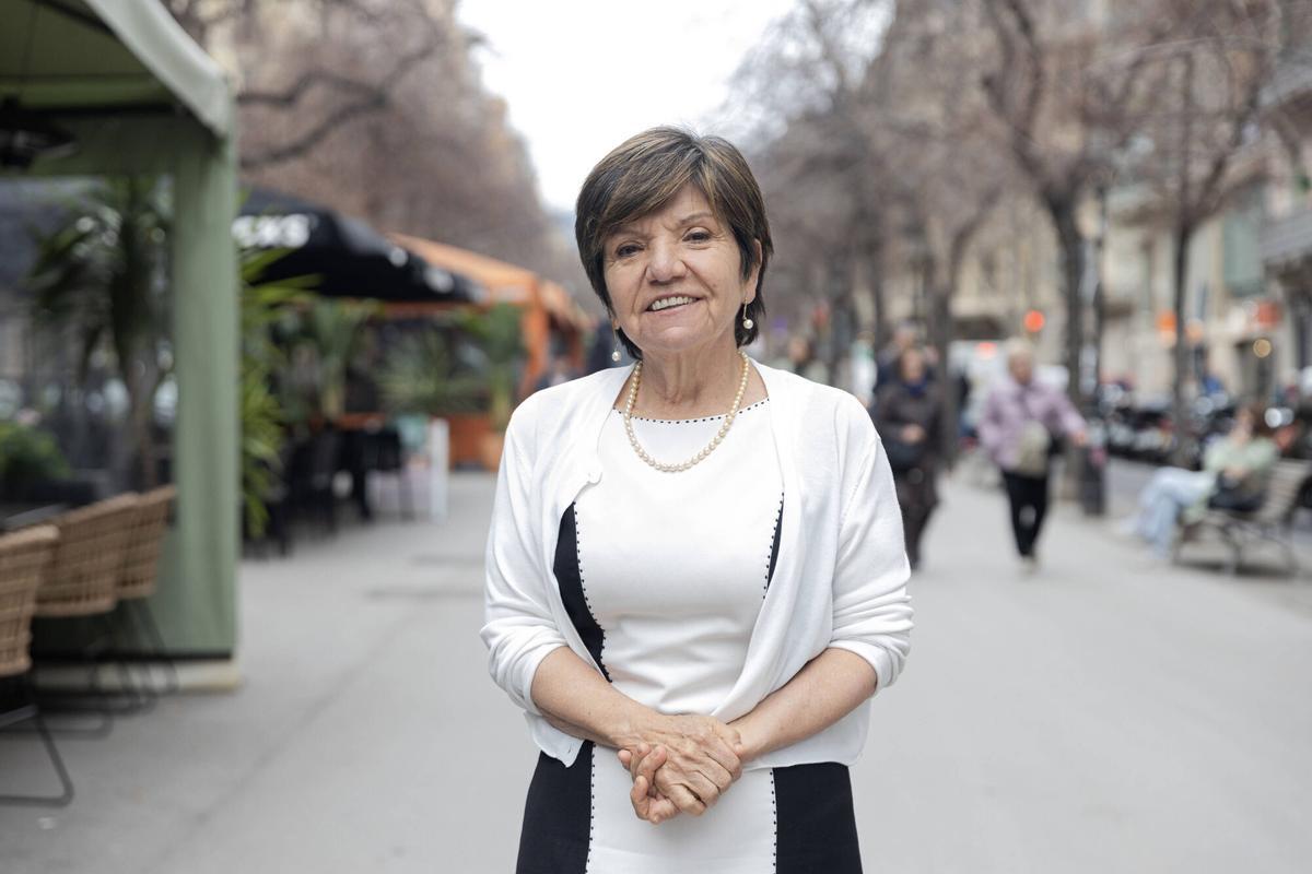 Gloria Cuartas, directora de la Unidad de Implementación del Acuerdo de Paz de Colombia y exsenadora colombiana, fotografiada en Barcelona