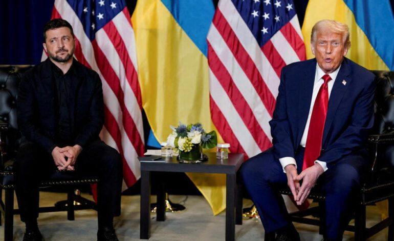 Ante las presiones de Trump, Zelenski dice que convocará elecciones si EE.UU. garantiza la seguridad