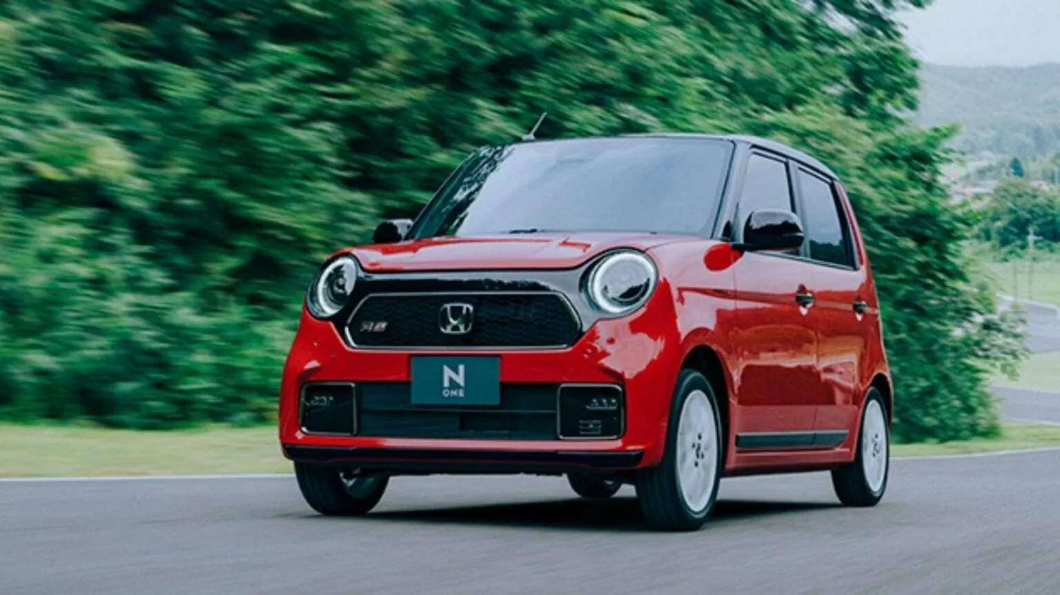 El simpático Honda N-One se pone en forma para incluso parece un mini Type R