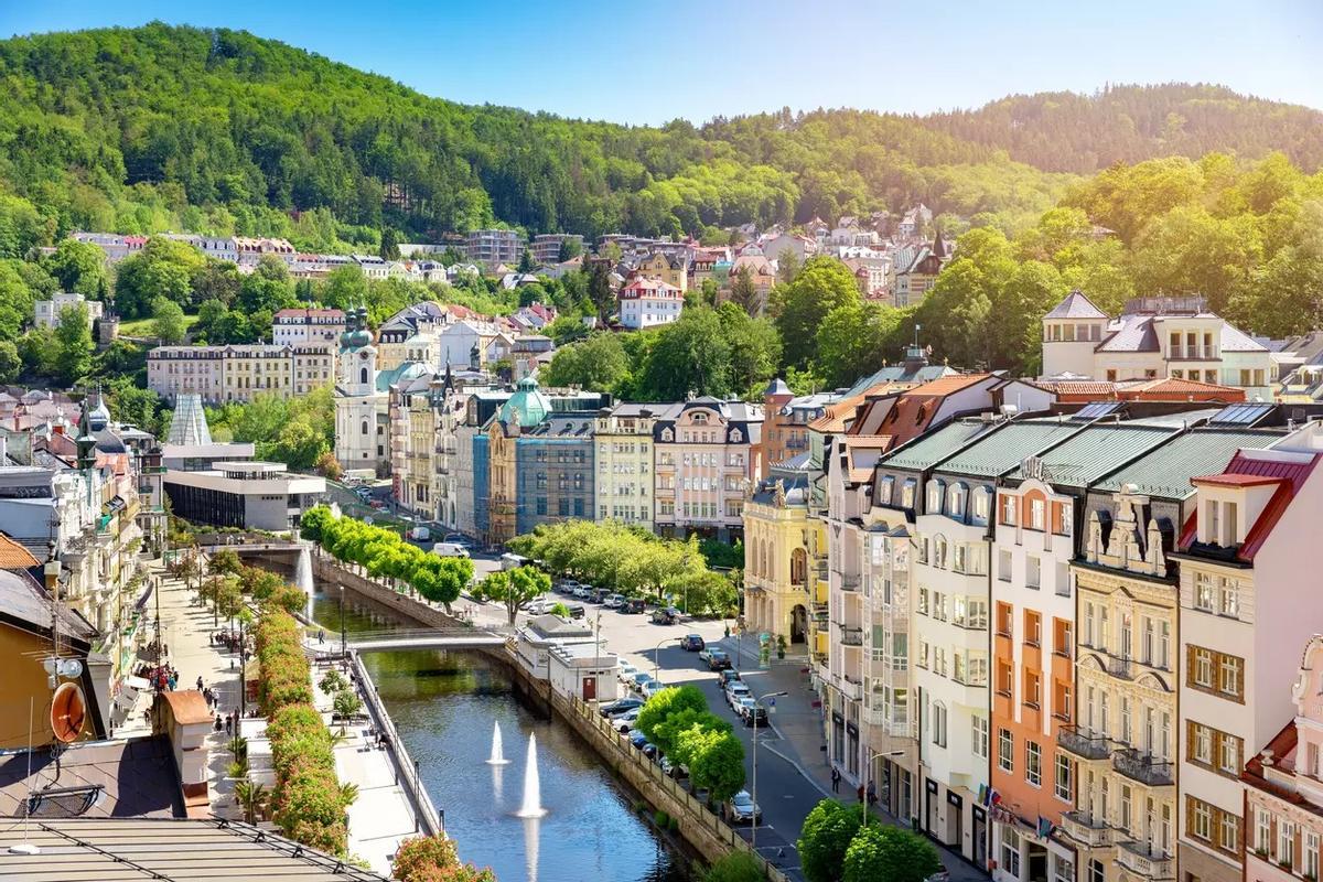 Karlovy Vary, un paisaje de ensueño en la República Checa