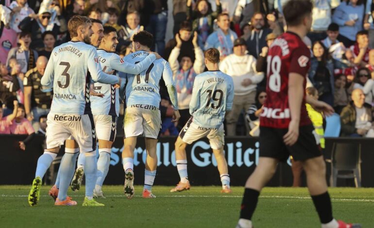 CELTA – ATHLETIC | El Celta apunta de nuevo hacia Europa a costa del Athletic