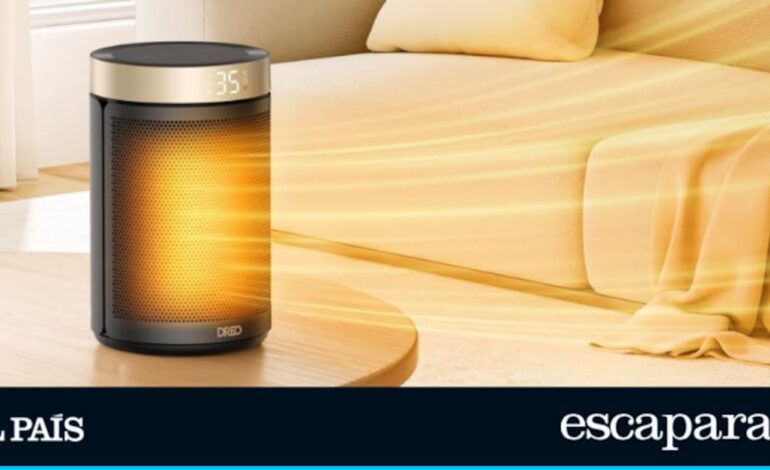 Calienta rápido, no hace ruido y consume poco: el calefactor cerámico perfecto existe y está en Amazon | Estilo de vida | Escaparate