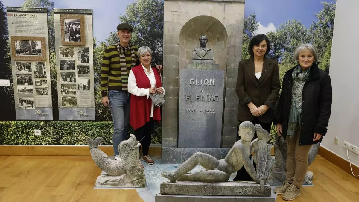 VÍDEO: El Antiguo Instituto de Gijón recuerda a Alexander Fleming con una exposición dedicada al 70 aniversario de su muerte