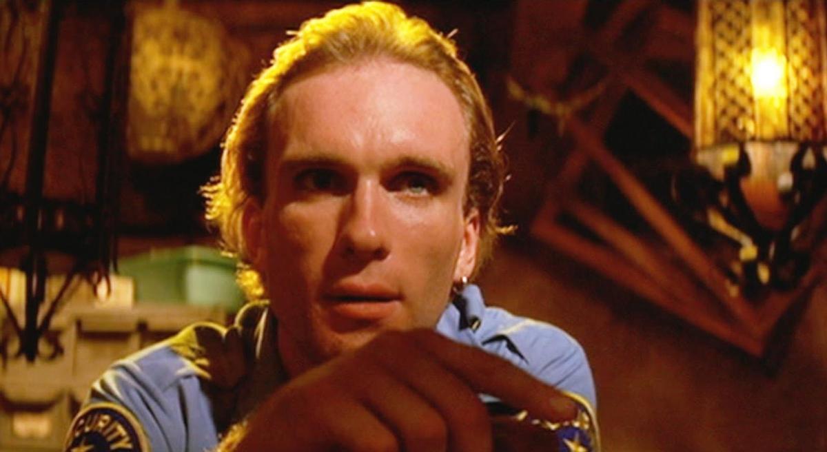 El actor Peter Greene interpretando a Zed en Pulp Fiction.