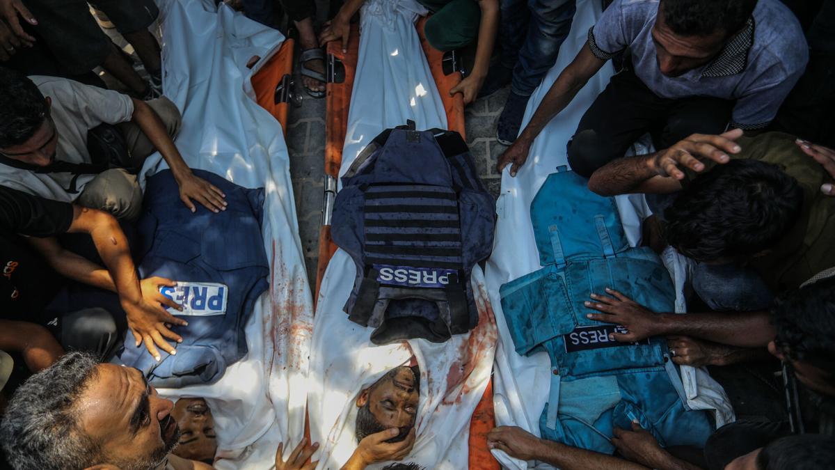 REPORTEROS SIN FRONTERAS | Israel es responsable de la mitad de los asesinatos de periodistas en 2025