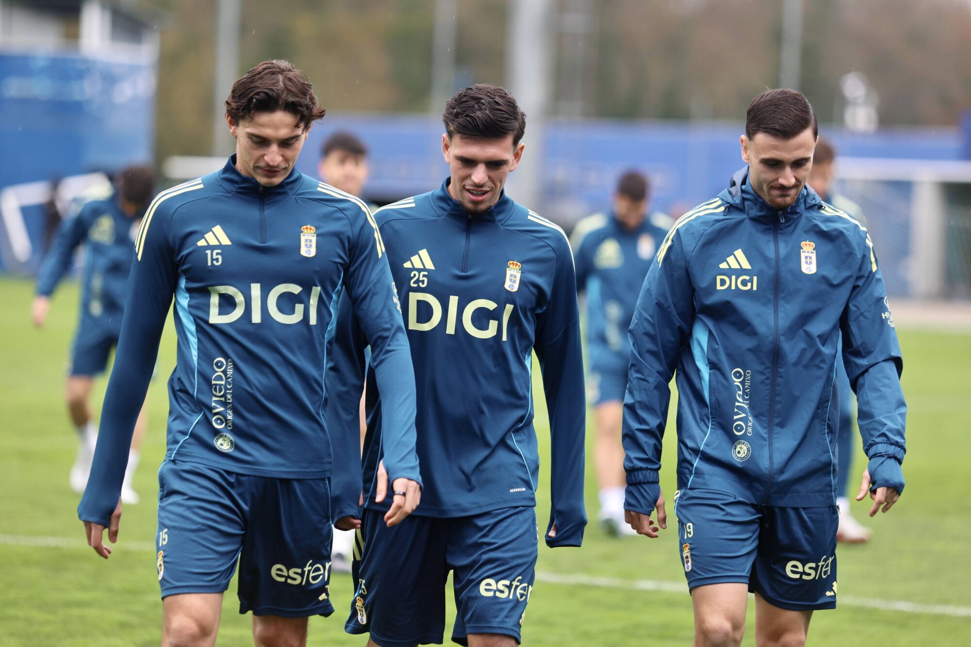 Así fue el primer entrenamiento de Guillermo Almada con el Real Oviedo