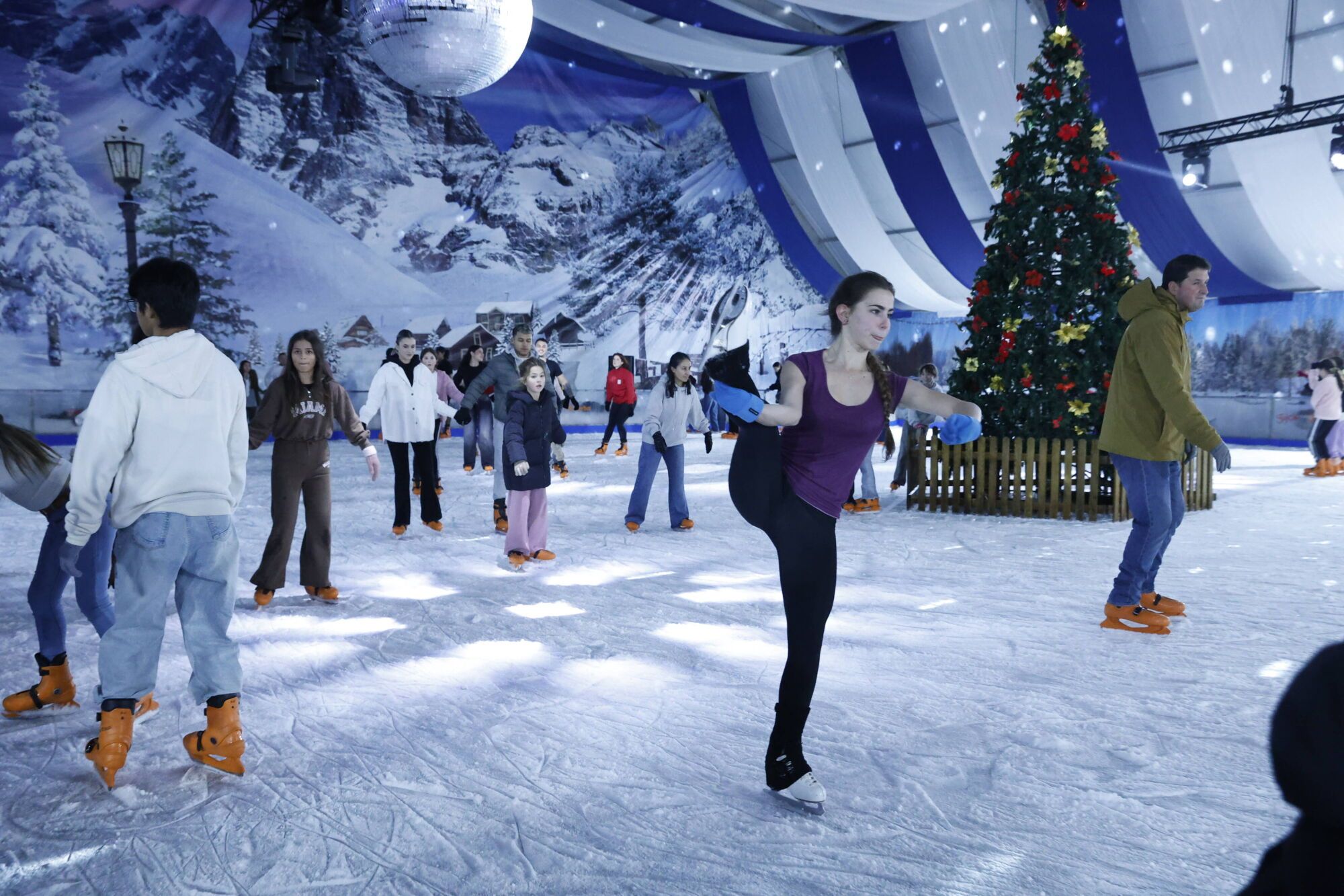 El Solarón, paraíso navideño en Gijón