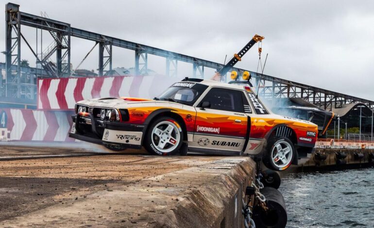 Travis Pastrana exprime los 750 CV del Subaru Brataroo en su Gymkhana más radical