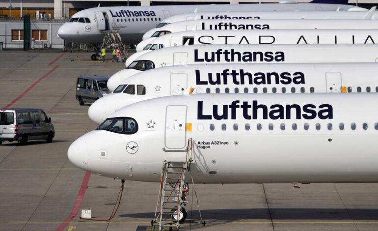 Lufthansa suspende el transporte de carga militar hacia y desde Israel por una orden británica de control de exportaciones