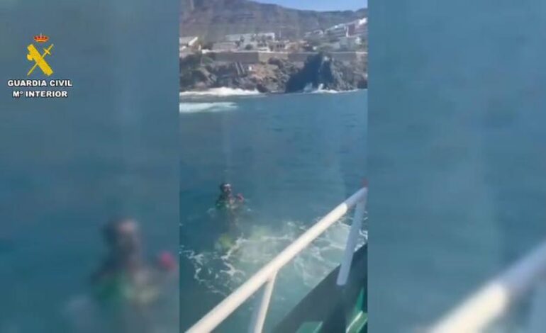 Continúa la búsqueda de una persona desaparecida en Los Gigantes