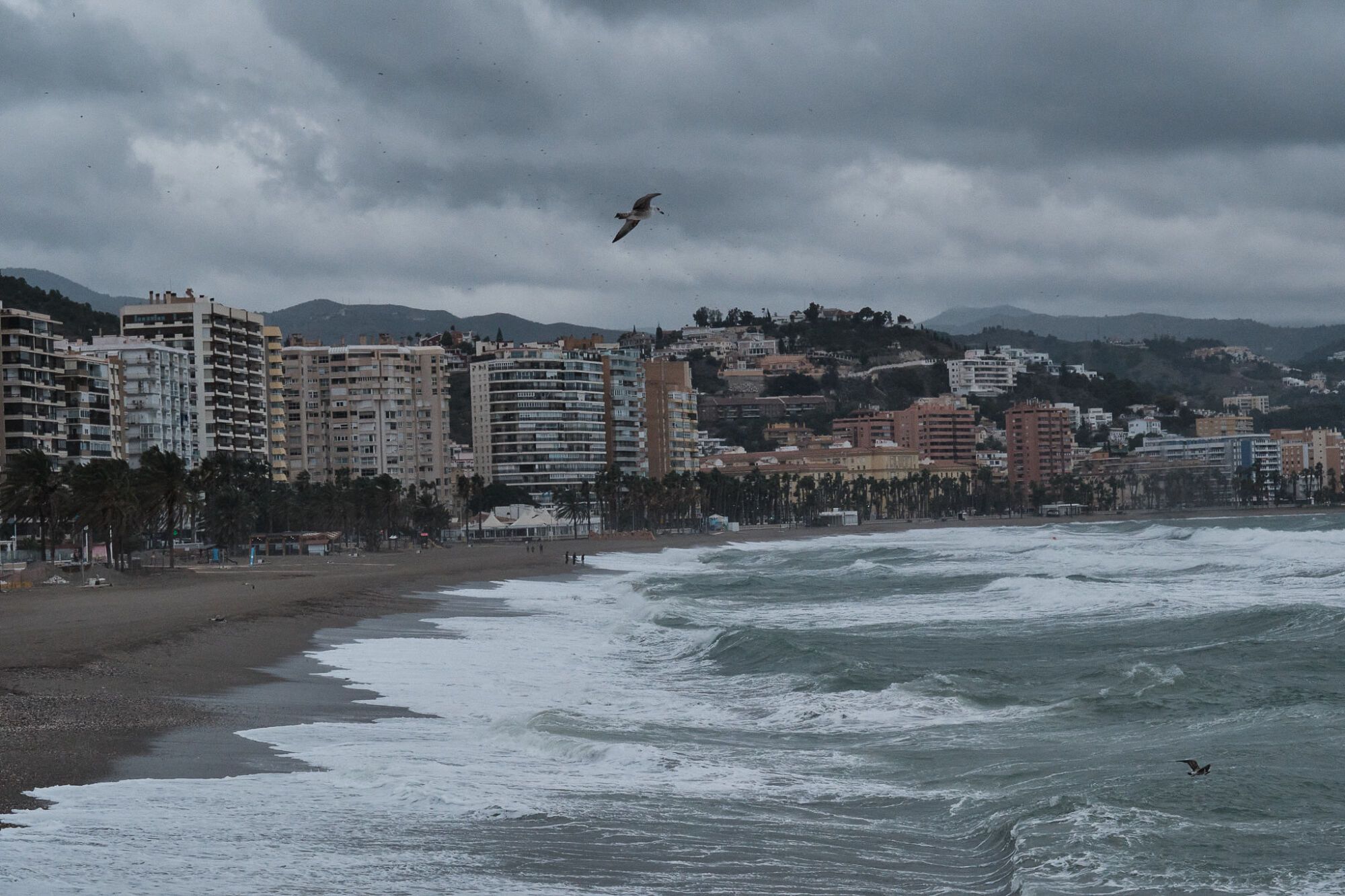 27-12-25 Málaga, Borrasca Fria.(Fotografía: Gregorio Marrero)
