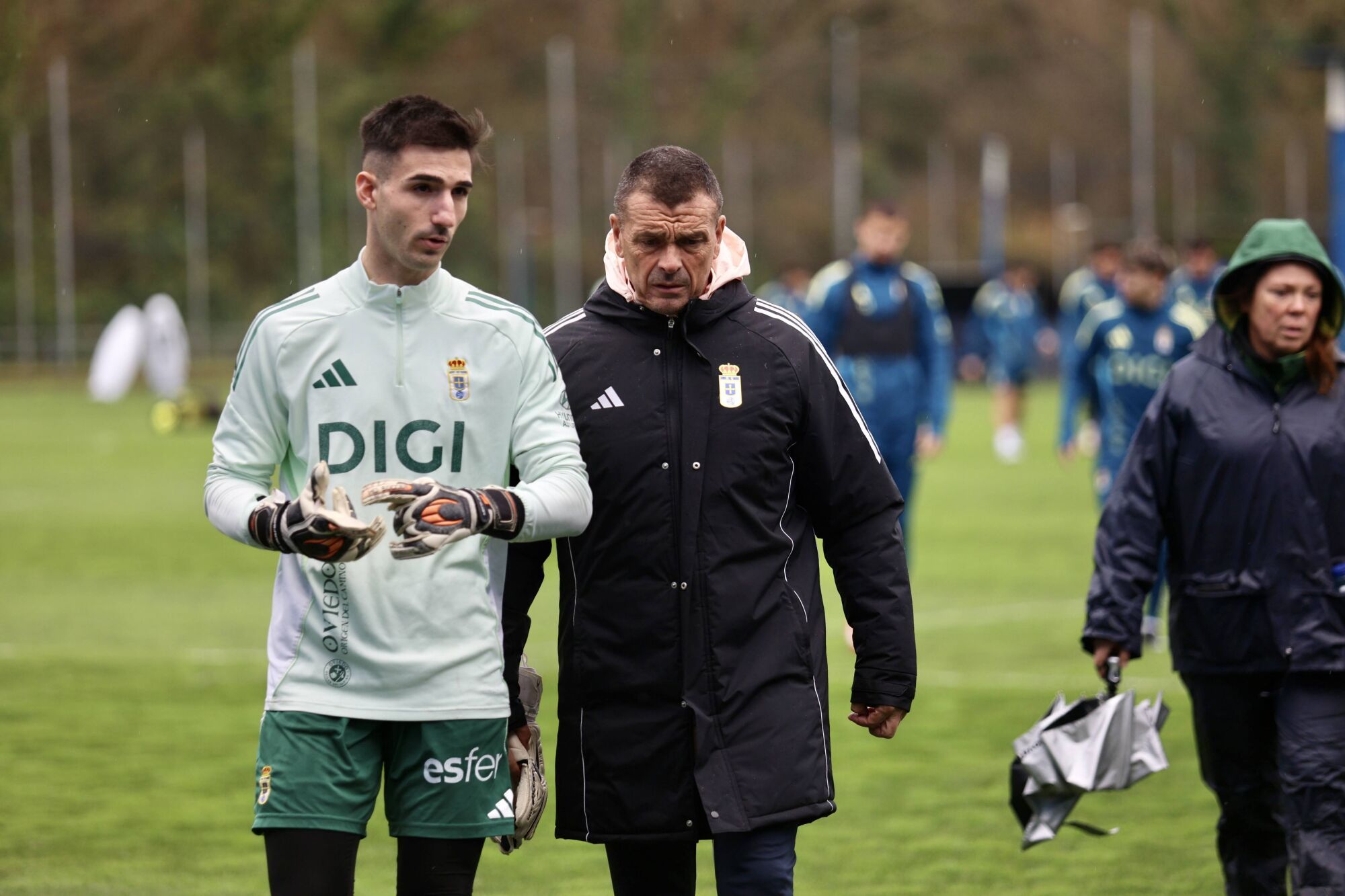 Así fue el primer entrenamiento de Guillermo Almada con el Real Oviedo