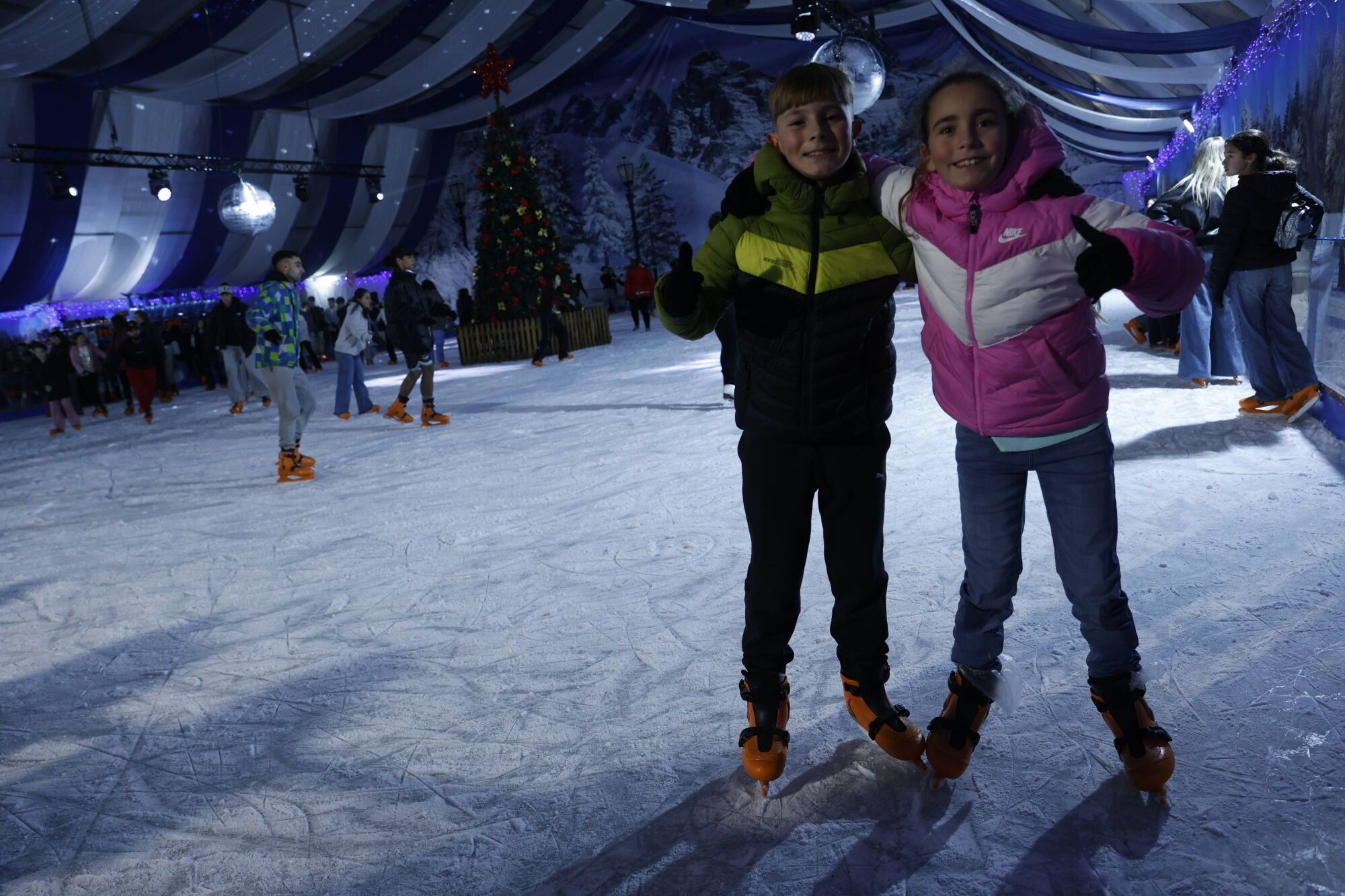 El Solarón, paraíso navideño en Gijón