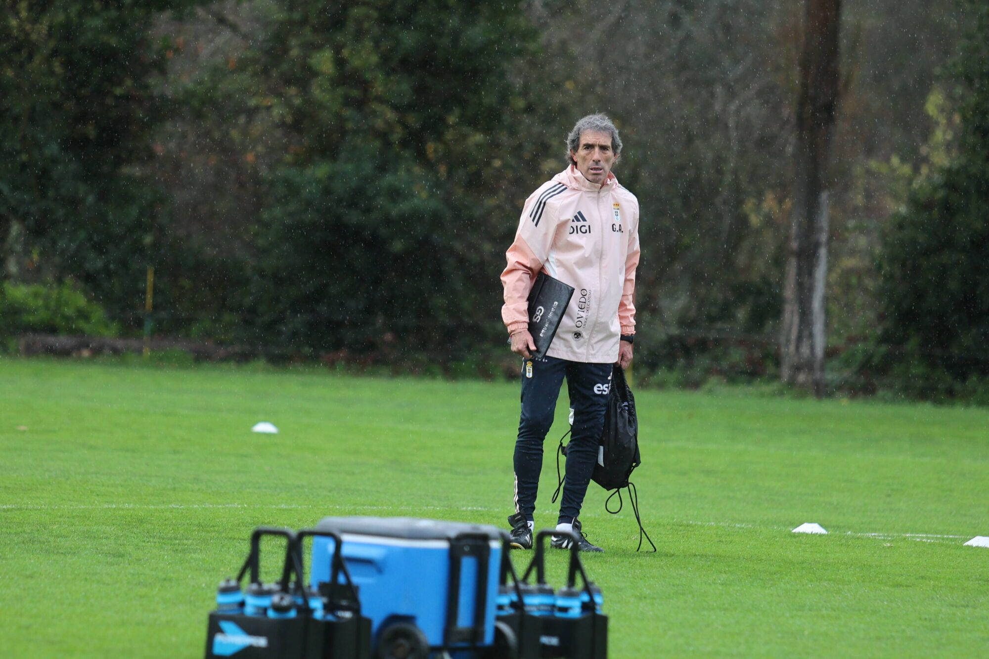 Así fue el primer entrenamiento de Guillermo Almada con el Real Oviedo