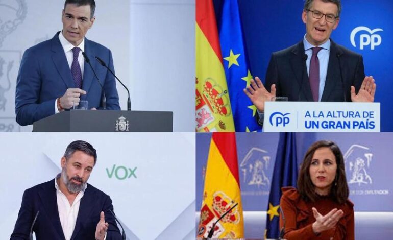 los líderes nacionales invaden desde este jueves la campaña