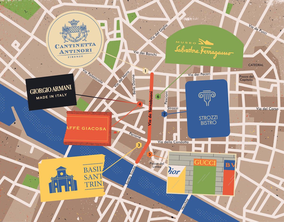 Encantos de Via Tornabuoni, un paseo lleno de arte y lujo en Florencia | Guía El Viajero 2025