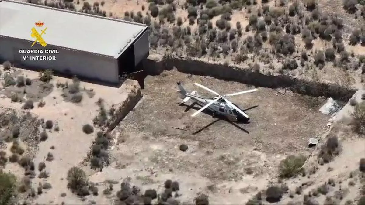 Cae una red que traía hachís desde Marruecos mediante helicópteros