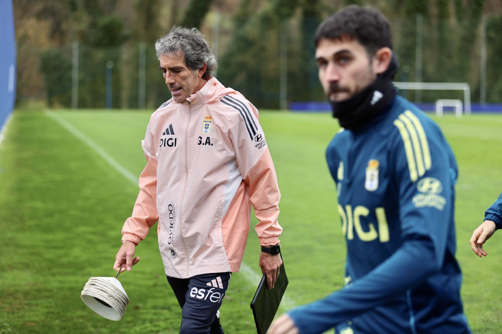Así fue el primer entrenamiento de Guillermo Almada con el Real Oviedo