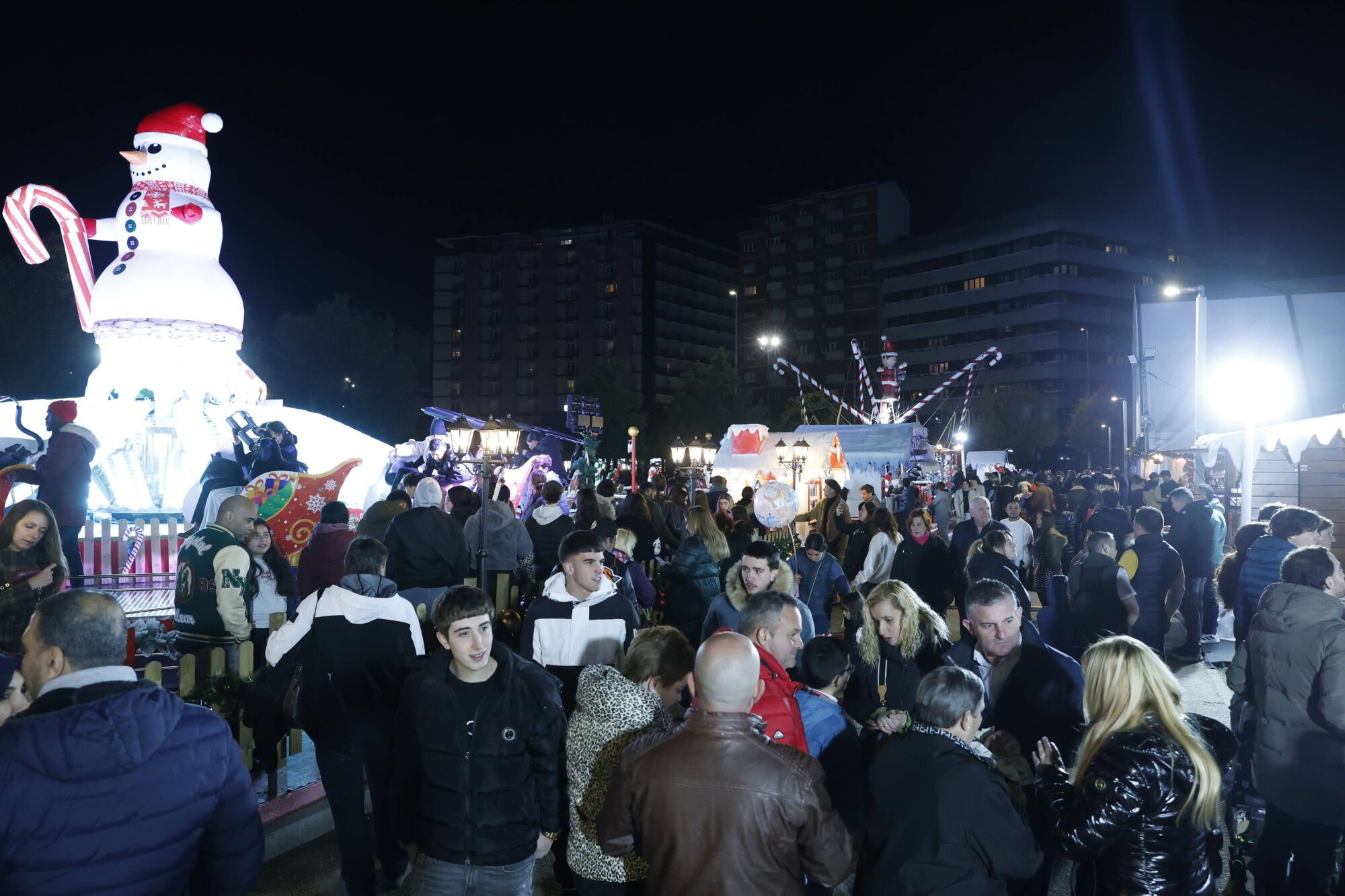 El Solarón, paraíso navideño en Gijón