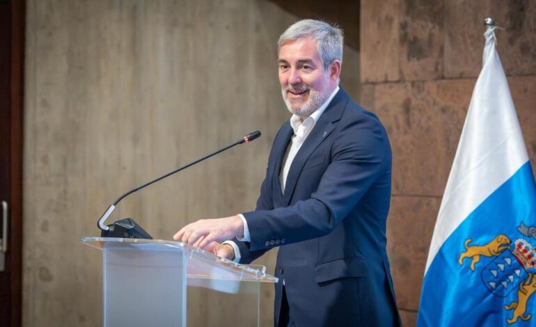 Albares informa a Clavijo de los acuerdos alcanzados con Marruecos y garantiza colaboración en su próximo viaje