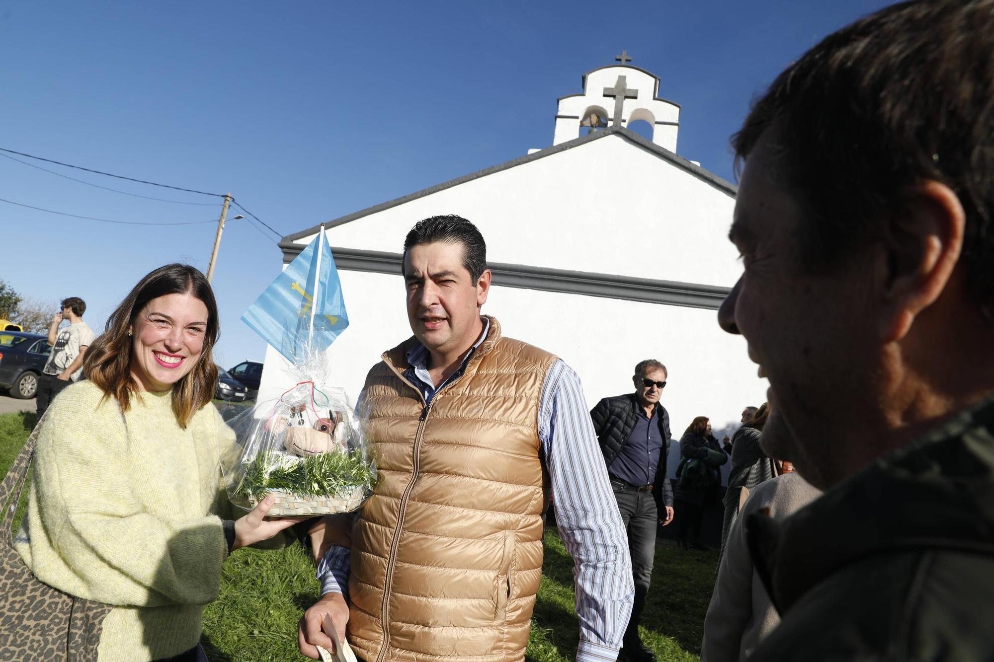 EN FOTOS: el sorteo único de xata en Gozón para evitar la contagiosa enfermedad de las vacas