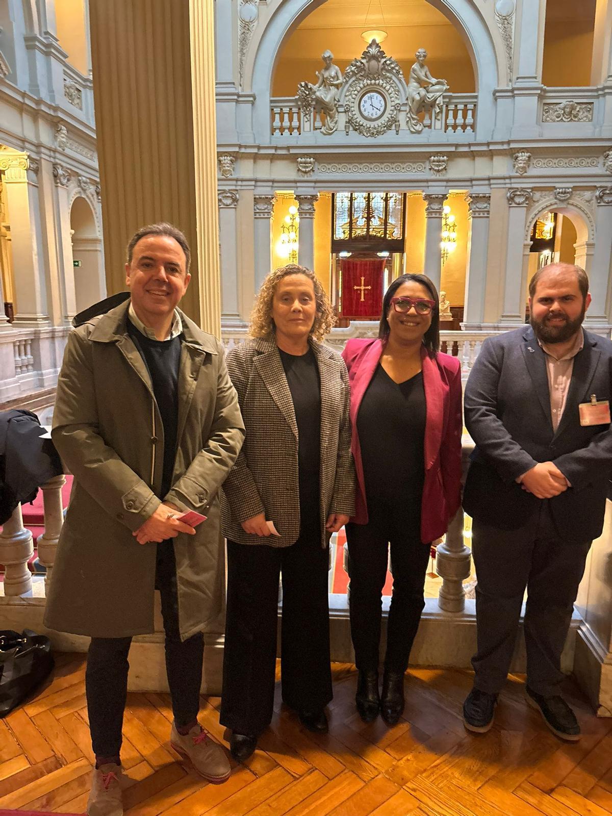 Representantes del PP en la Asamblea General.