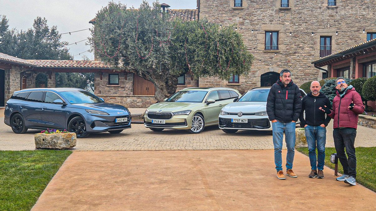 VW Passat Variant, Skoda Superb Combi y BYD Seal 6 Touring