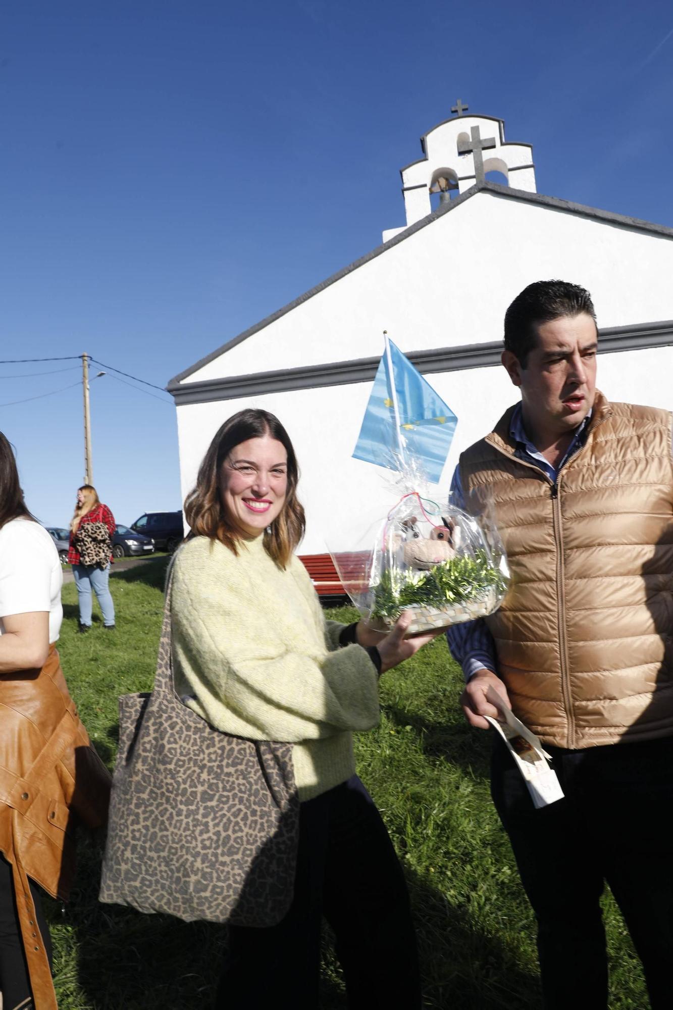 EN FOTOS: el sorteo único de xata en Gozón para evitar la contagiosa enfermedad de las vacas