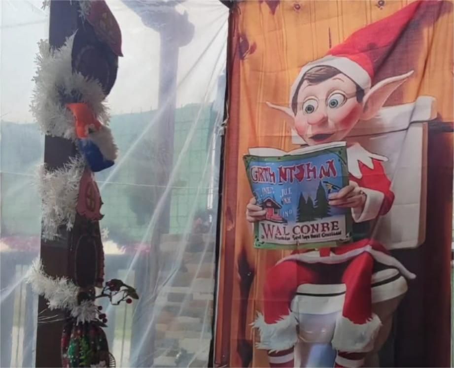 This is the most decorated house for Christmas in Santa Cruz de Llanera