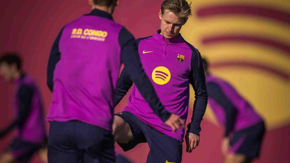 Frenkie De Jong se cae de la lista del Barça contra el Atlético por fiebre