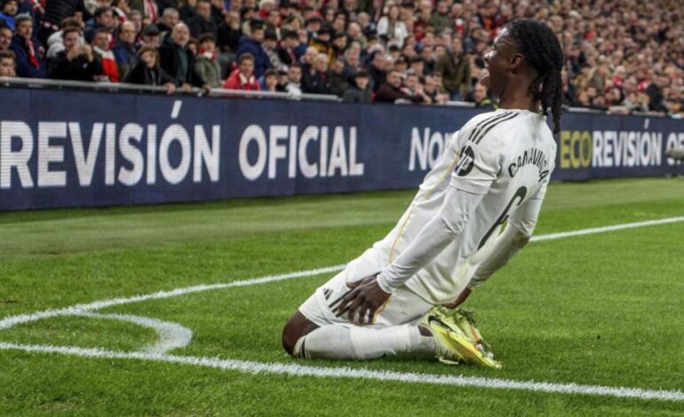 Camavinga sufre un esguince de tobillo y es duda ante el Celta