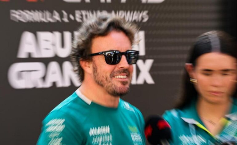 Alonso, al oír lo de que el motor Honda y Aston Martin no estarán en los test de Barcelona 2026