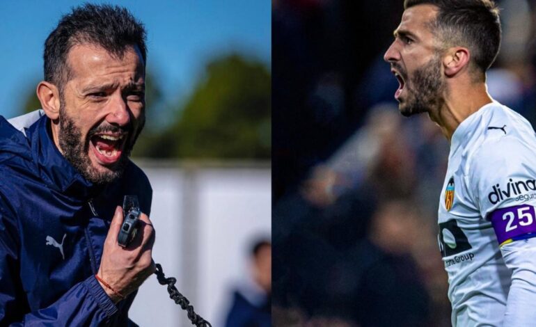 Cara a cara de Corberán y Gayà tras el ‘papelón’ de la Copa