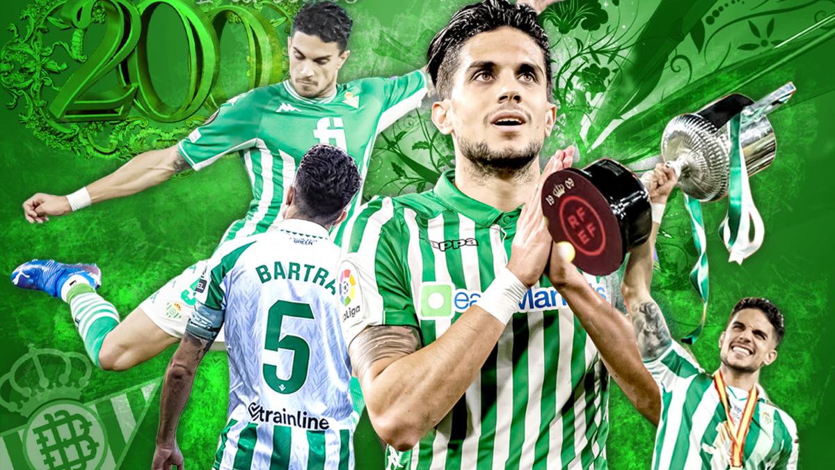 Bartra se pone a 200 ante el Barça