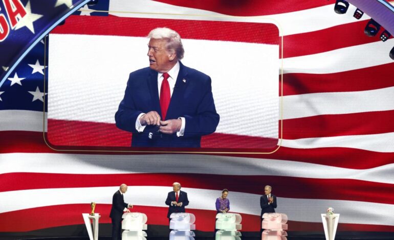 Fue como una fiesta de cumpleaños de Donald Trump