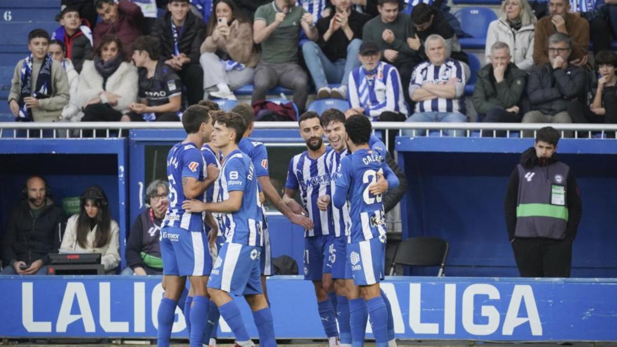 El Alavés supera los registros de las dos últimas temporadas