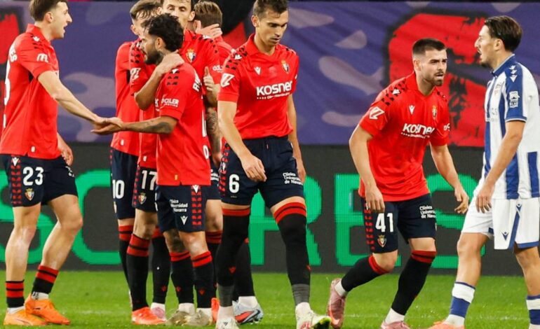 Osasuna llega a la quincena y toma aire