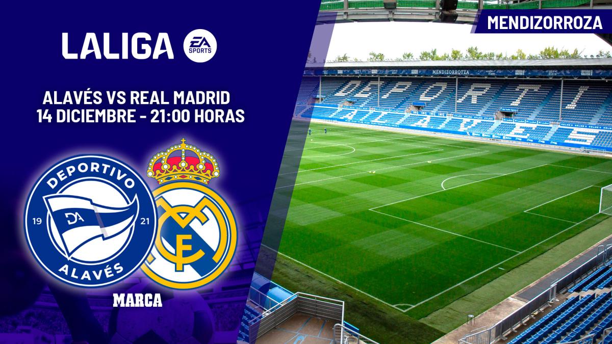 Alineaciones probables de Alavés y Real Madrid en el partido de LaLiga EA Sports