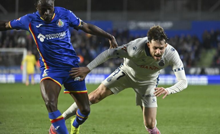 El Getafe se atasca sin Milla