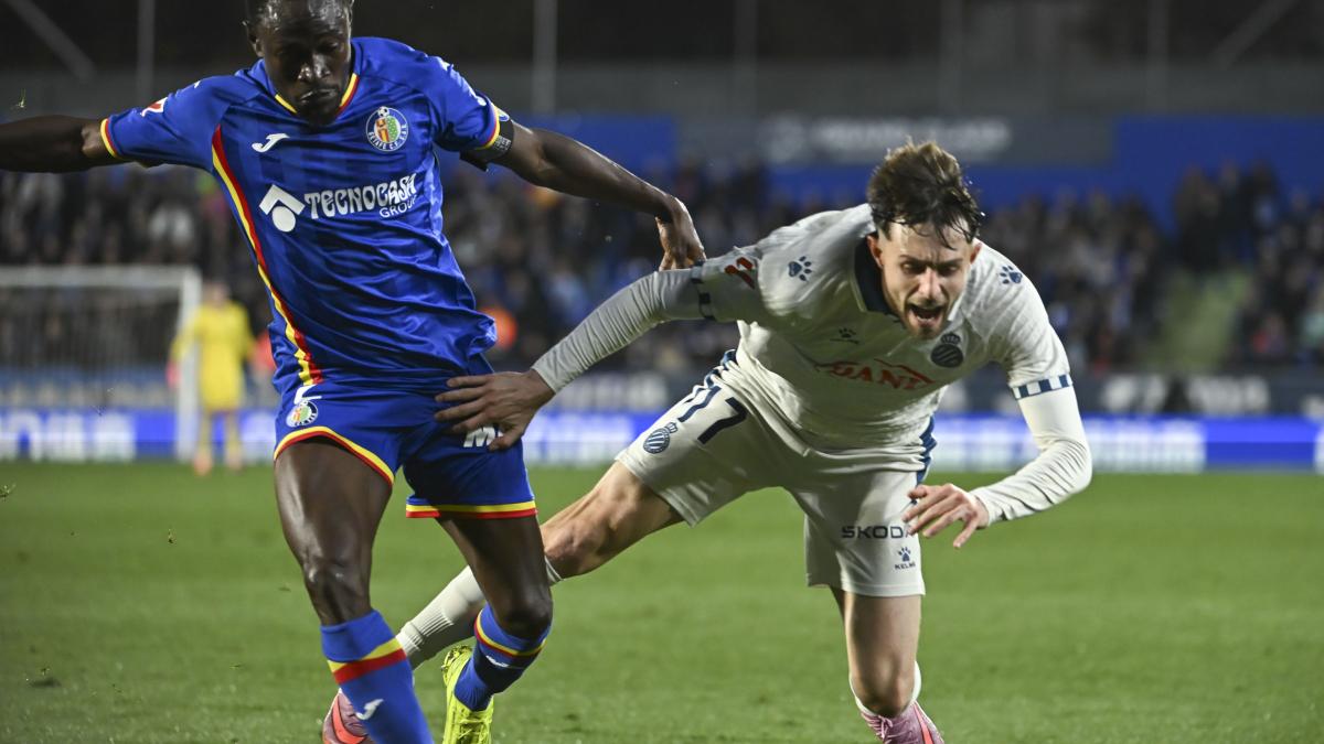 El Getafe se atasca sin Milla