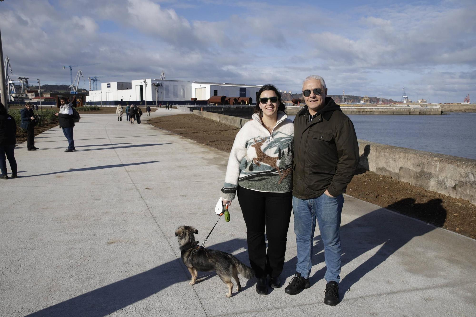 El Paseo Naval de Gijón ya está abierto a la ciudadanía (en imágenes)