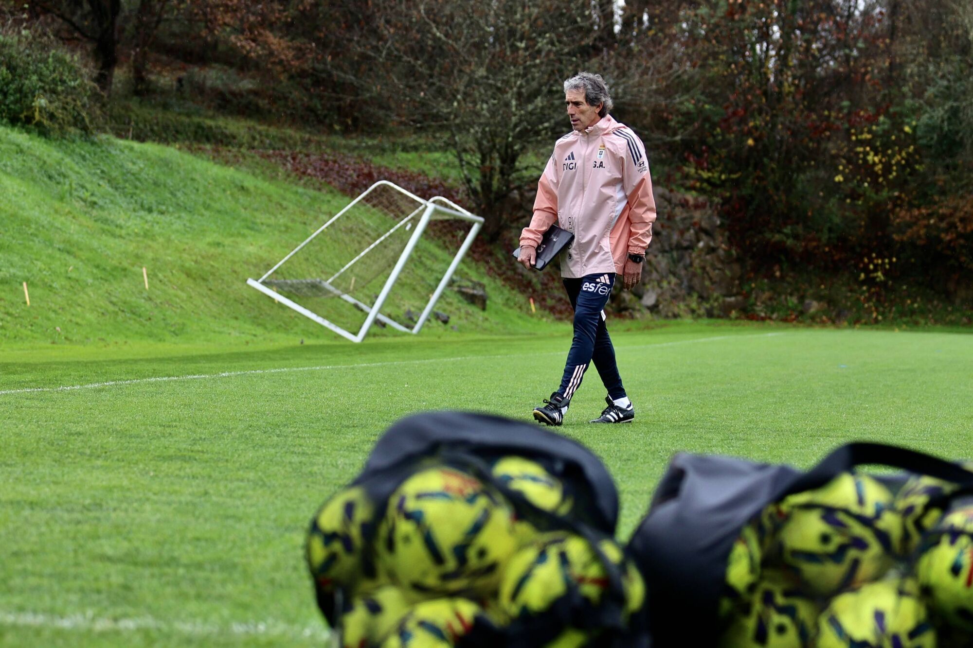 Así fue el primer entrenamiento de Guillermo Almada con el Real Oviedo
