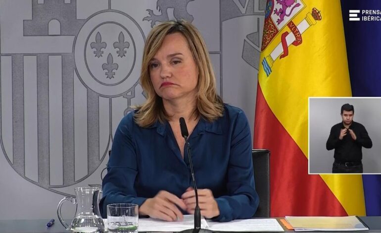 Rueda de prensa posterior al Consejo de Ministros