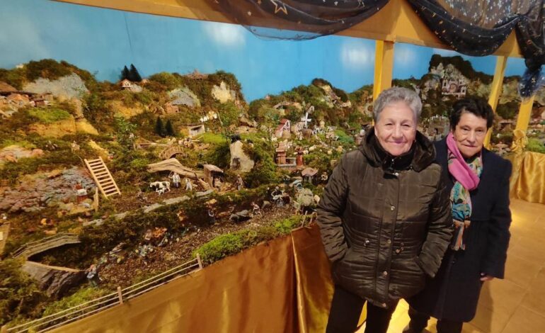 así se ve la gigantesca obra, que se puede visitar todos los días